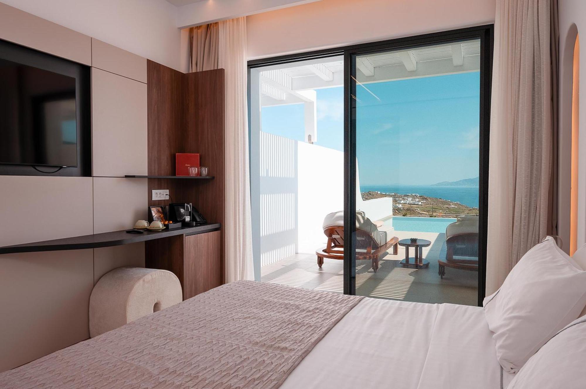 Muse Of Mykonos Luxury Suites Mykonos Town Exterior foto